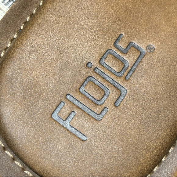 Flojos Men’s Thong Slip On Comfort Slippers Flip-Flop Size 12M - Picture 6 of 17